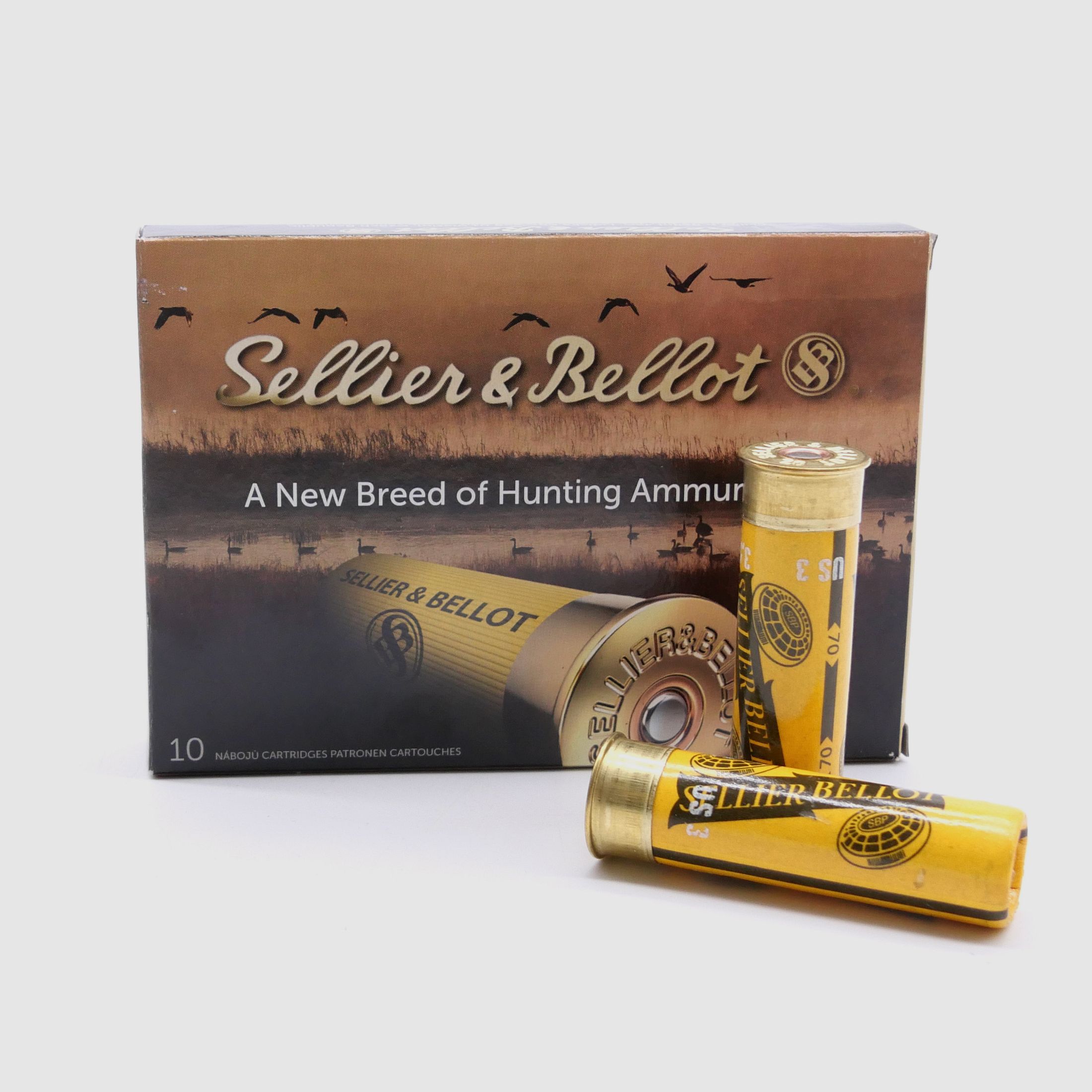 Sellier & Bellot 107467 20/70 Red/Black 3.5mm 27g 10 pcs. Hunting shot