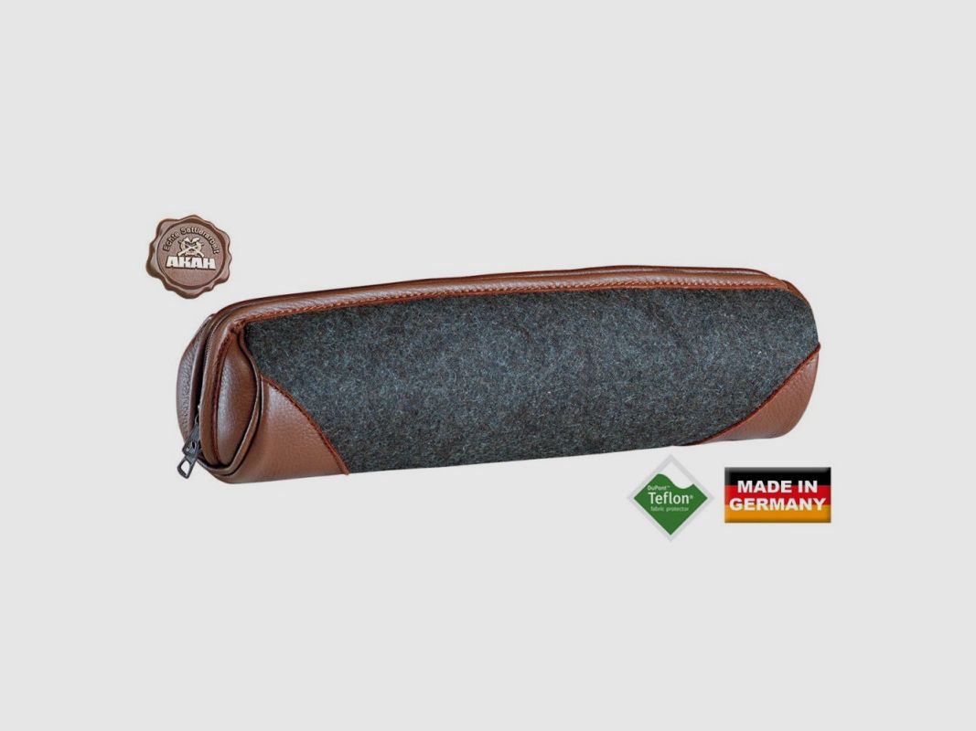 Borsa per telescopio AKAH in pelle di alce Loden, immagine 1 di 5