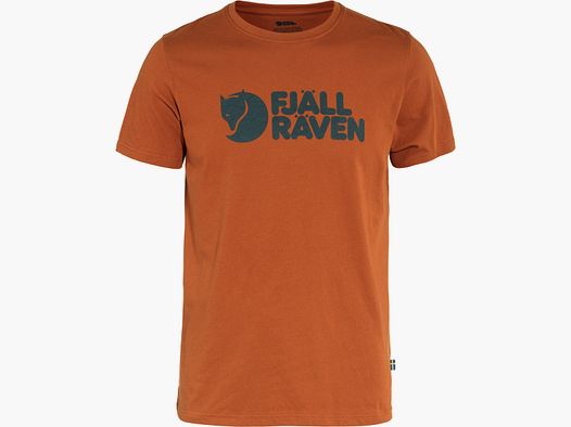 FJÄLLRÄVEN Logo T-Shirt M Terracotta Brown