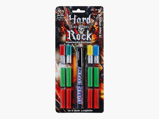 Umarex Hard Rock Las Vegas Zestaw Efektów Sygnalizacyjnych - 22-elementowy