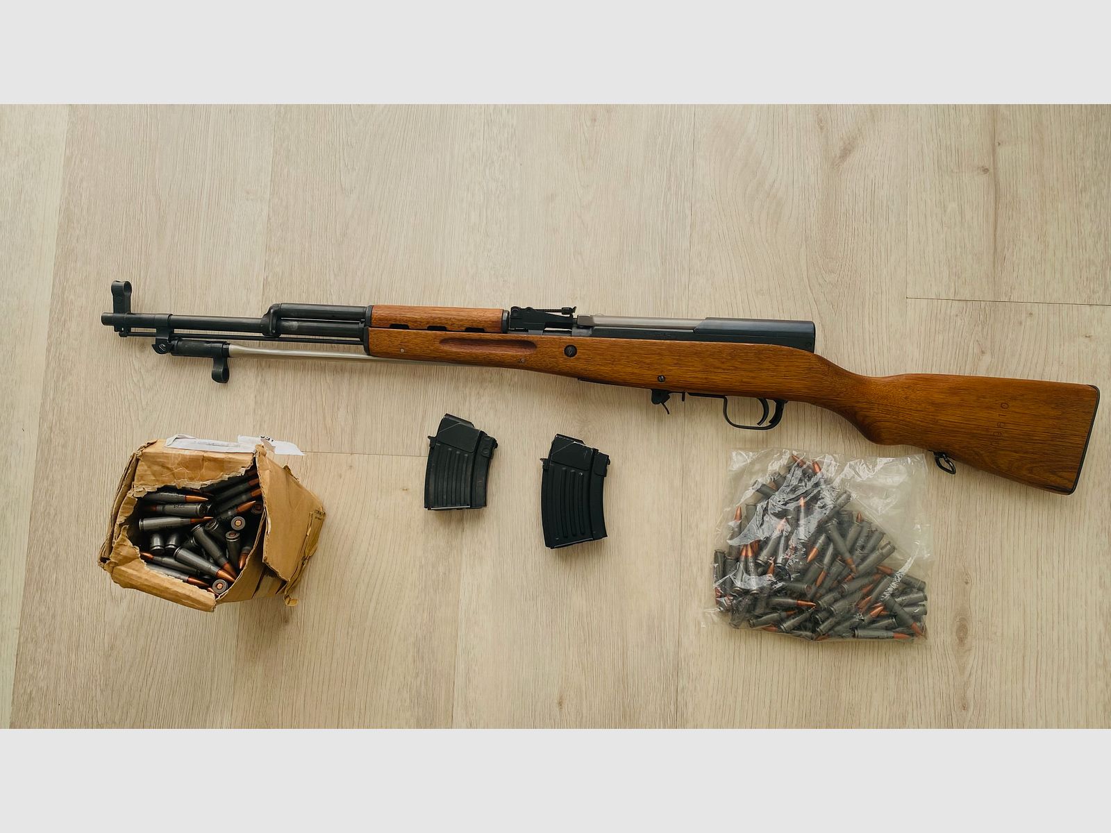 SLB Norinco SKS 7,62*39 2 Magazin Munition