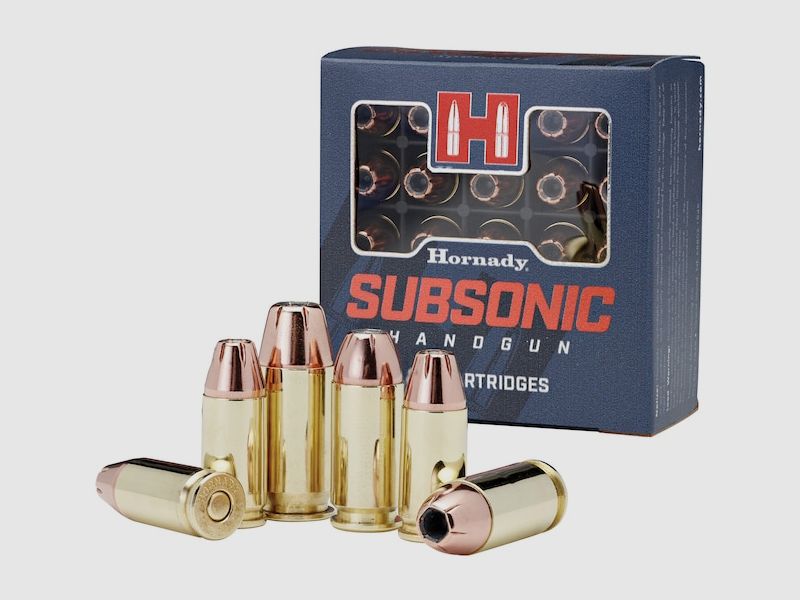 Hornady Subsonic 9mm Luger 147GR XTP 50 Patronen