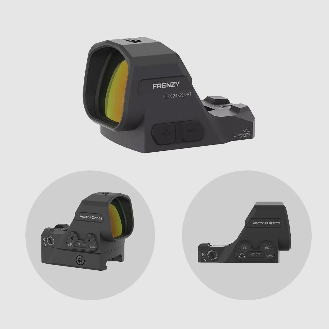Vector Optics SCRD-M76 Frenzy FLEX 1x24x29 GenII Multi Reticle