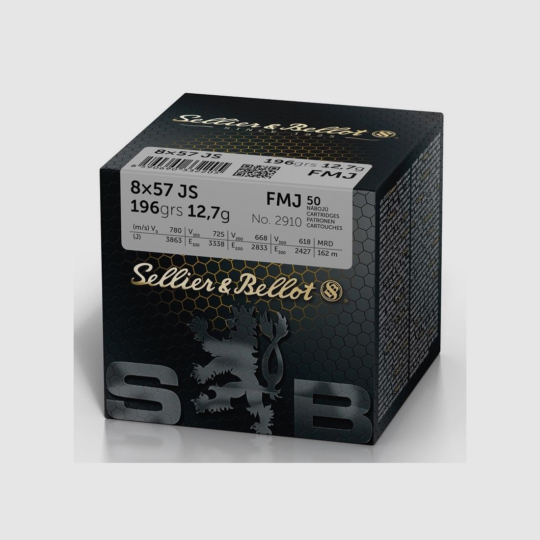 8x57JS SB 196GR 12.7g VRAC X50, Bild 1 von 3