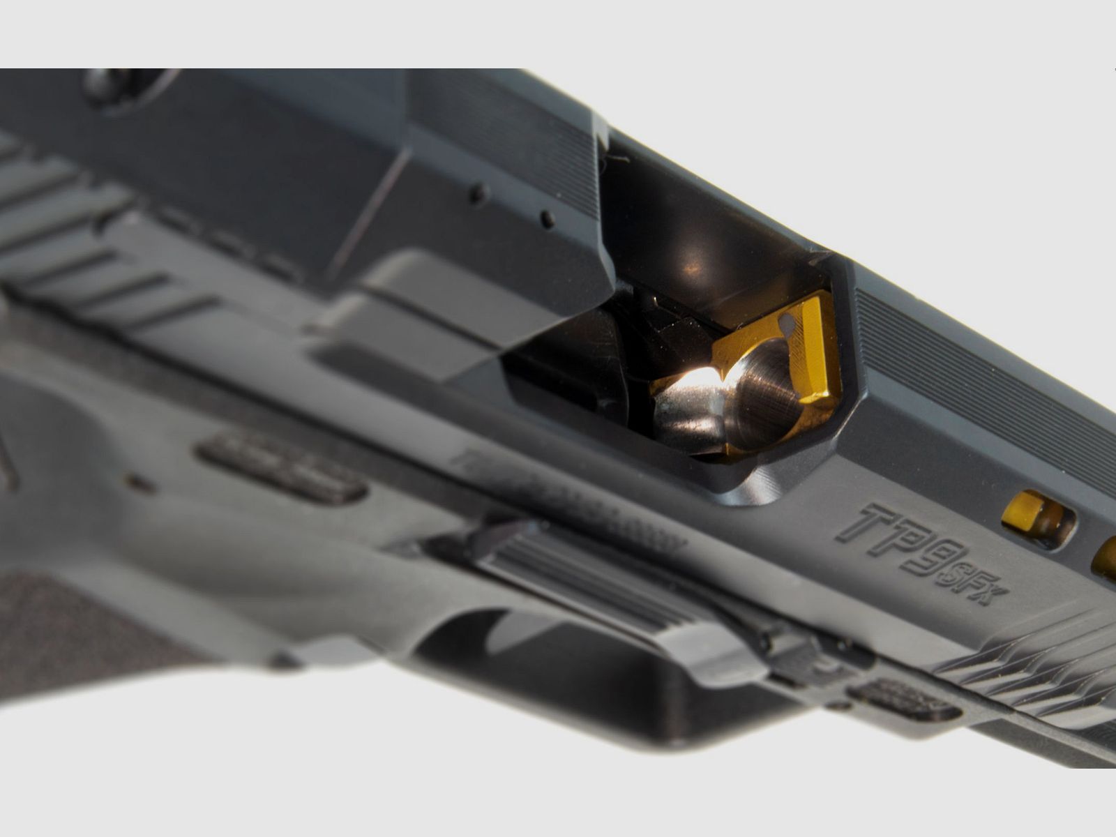 PISTOLA Canik TP-9 SFX MOD2 CUSTOM NERO/ORO 9×19, immagine 4 di 8