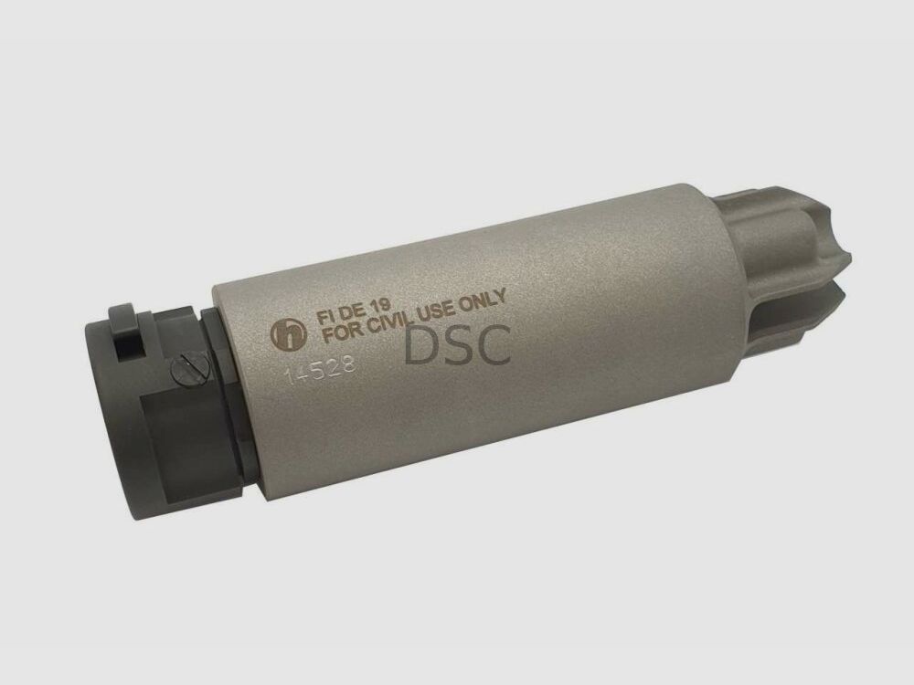 Schalldämpfer Ase Utra AU499-I-BC SL5i-BL "Low Pressure" BORELOCK ohne