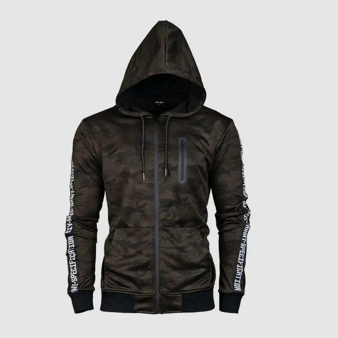 Mil-Tec Mil-Tec Trainingsjacke - Woodland / S Herren