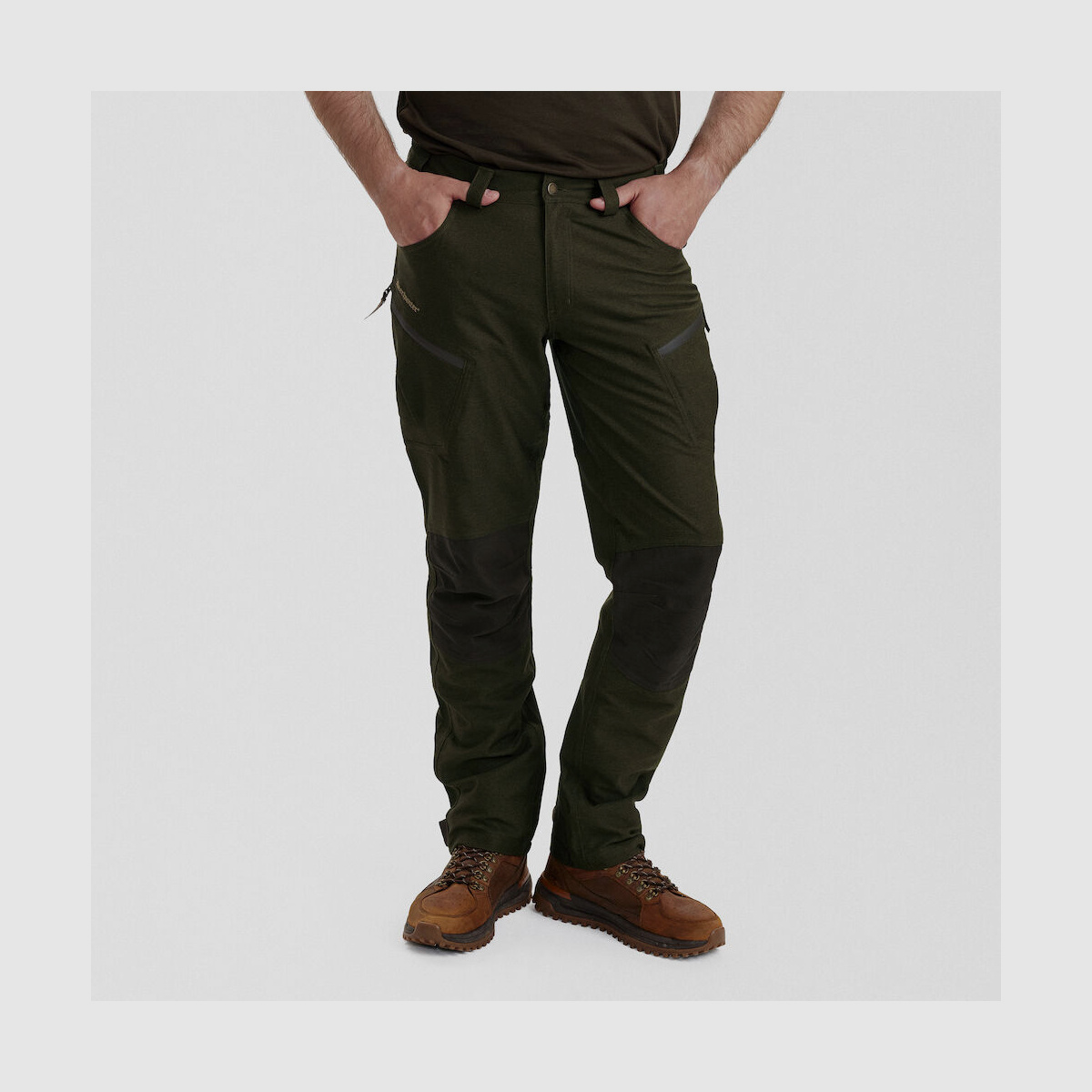DEERHUNTER Hunting Pants Olive Night Melange