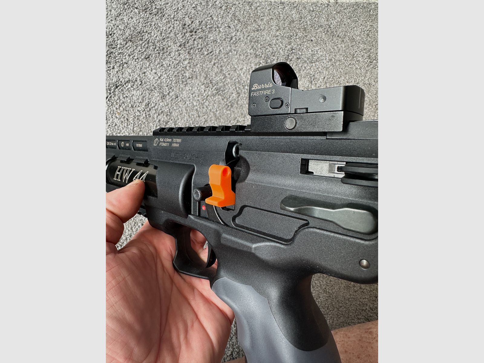 Weihrauch HW 44 incl Zubehör. Neuwertig wegen umstieg auf Match