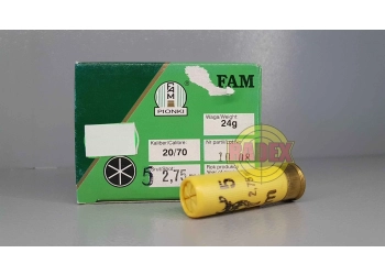 5 GW 24 g Fam Pionki shotshell ammunition cal. 20/70