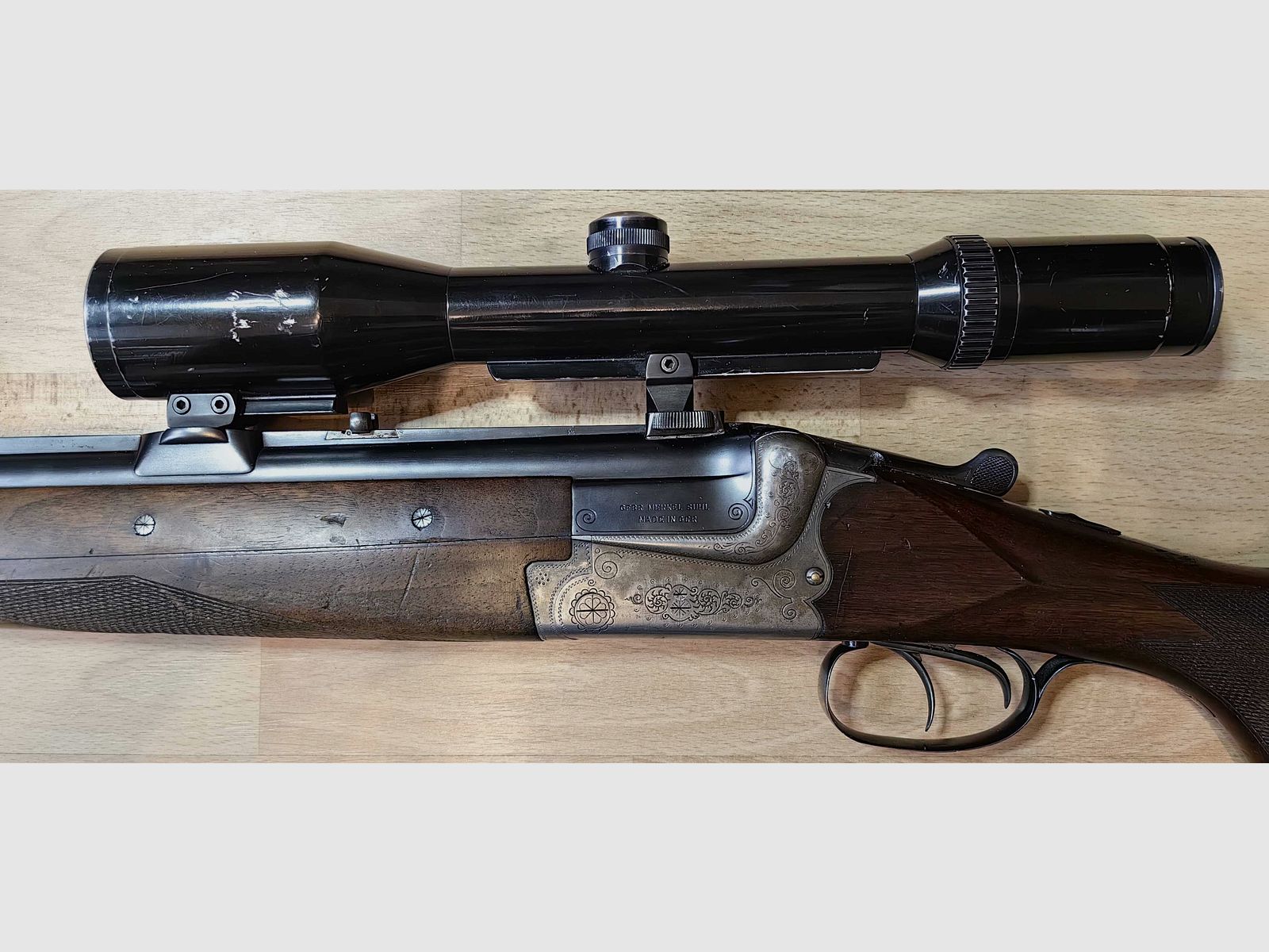 Verkaufe Merkel BBF 7x65R und 12/70 mit ZF Swarovski Habicht 2,2-9x42 NOVA