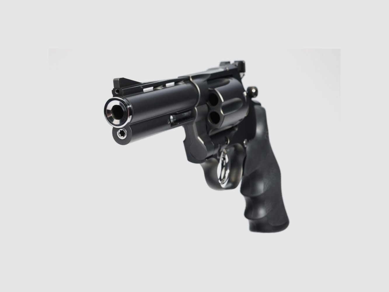 KORTH Combat Revolver NSC, cal. .357 Mag, 4 pollici, Impugnatura in gomma