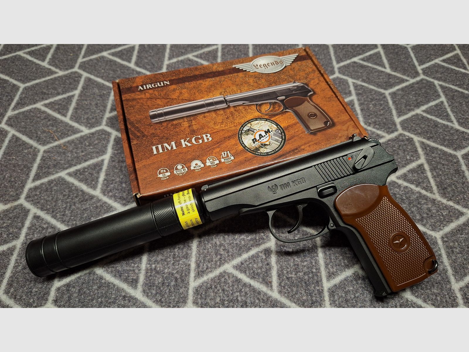 Umarex Legends PM KGB - Pistola Co2 4,5 mm NUOVA!