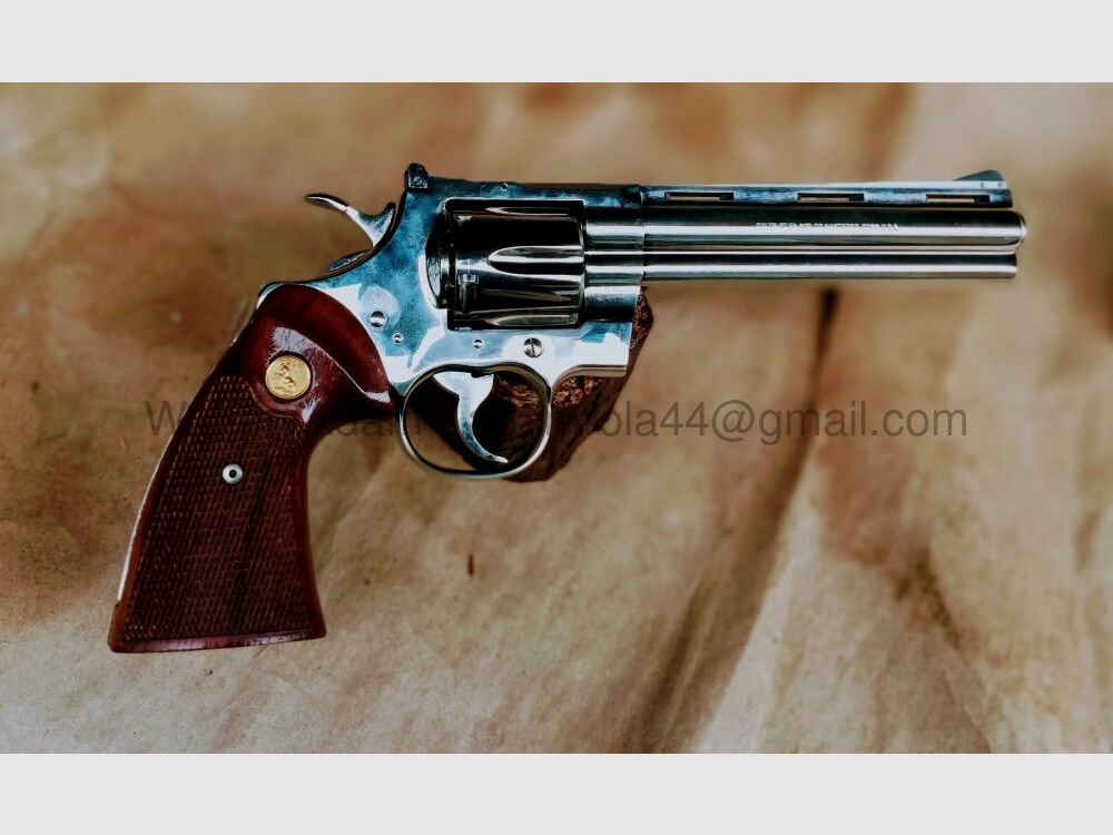 Colt 6 Zoll Python Nickel