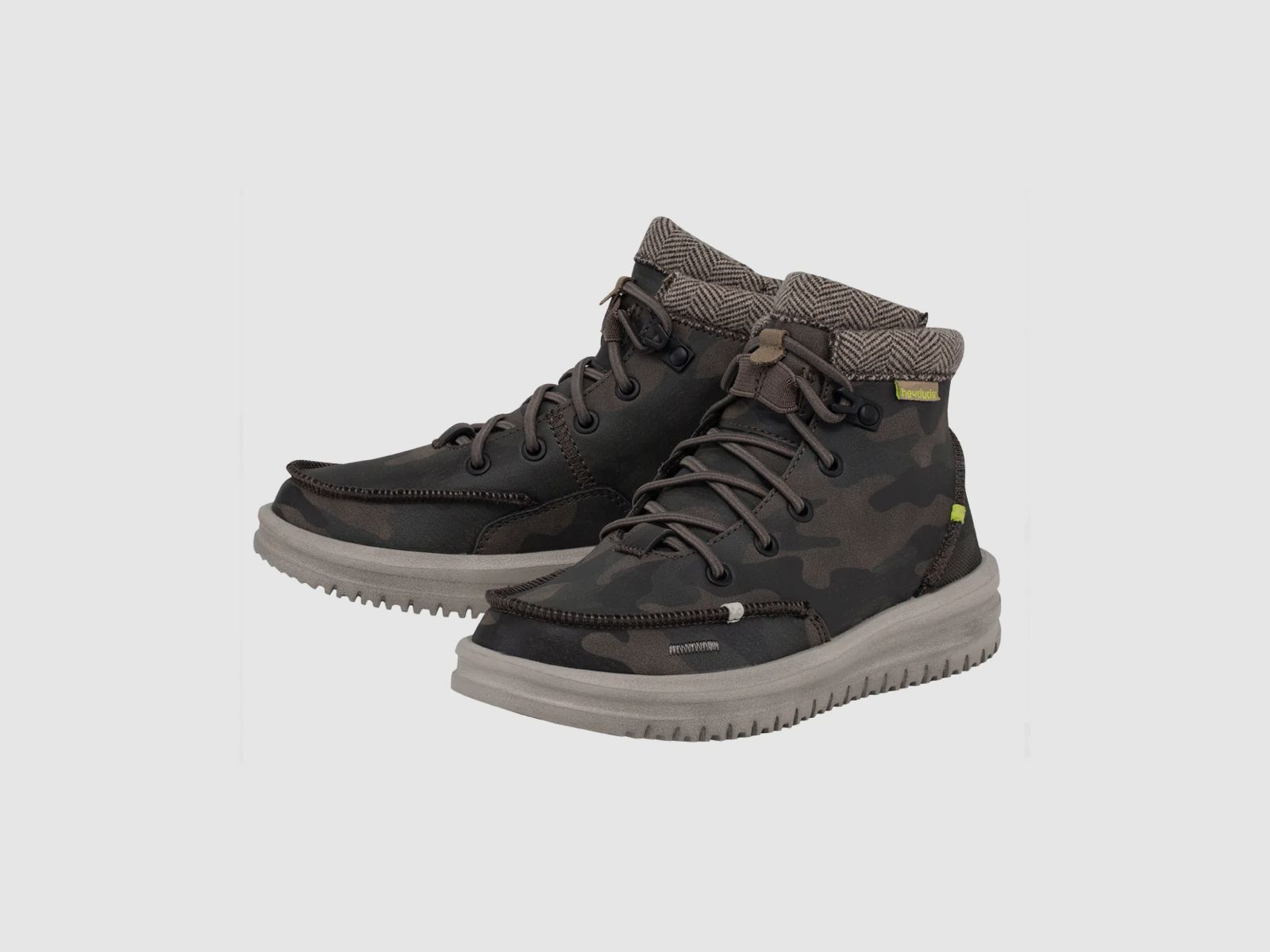 HEY DUDE Bradley YOUTH KINDER Woodland Camo