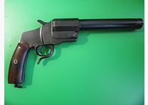 Pistola segnaletica J.G. Anschütz Modello Lever, Cal. 4, versione lunga originale, rarità da collezione #4