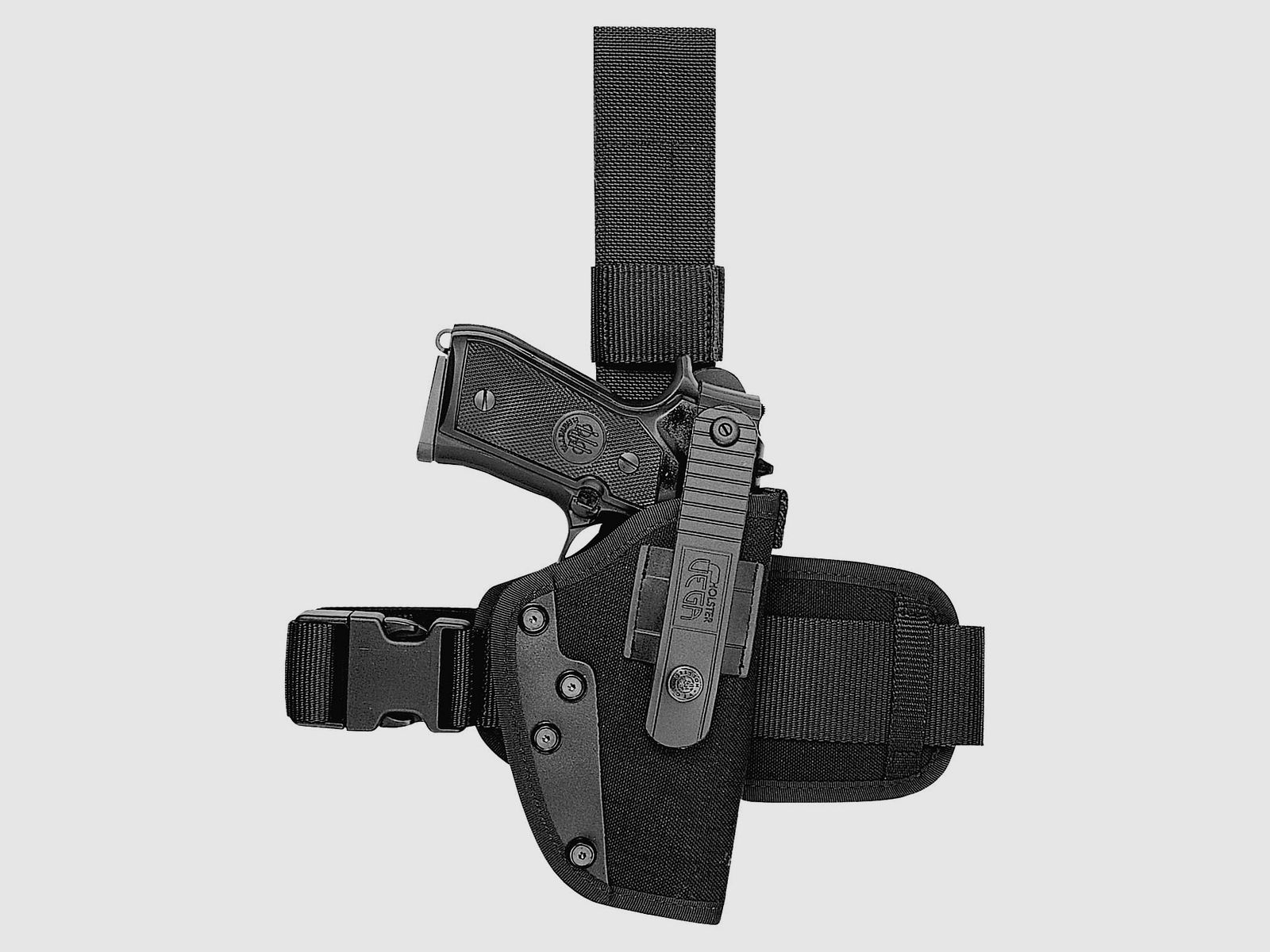 Vega Holster Taktyczny Nylonowy Holster na Udo