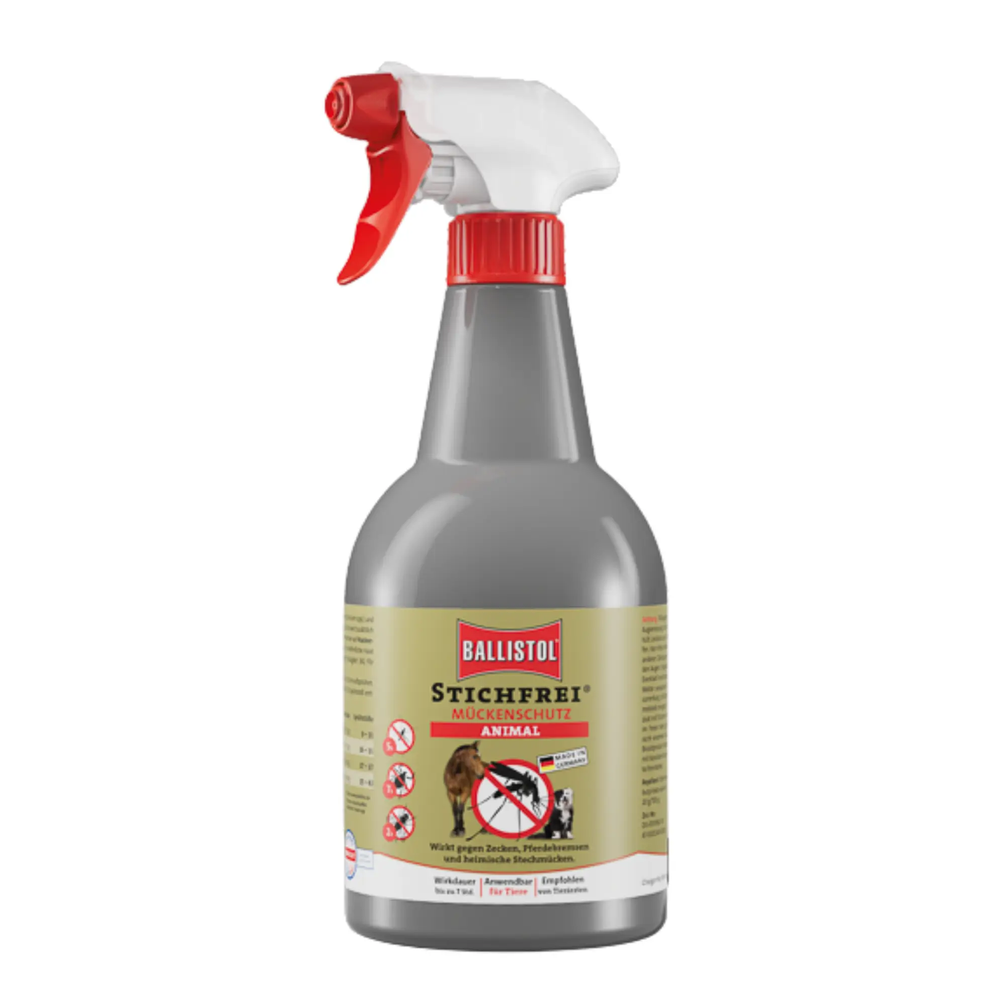 Ballistol Stichfrei Animal Protection contre les moustiques et les tiques (750 ml)