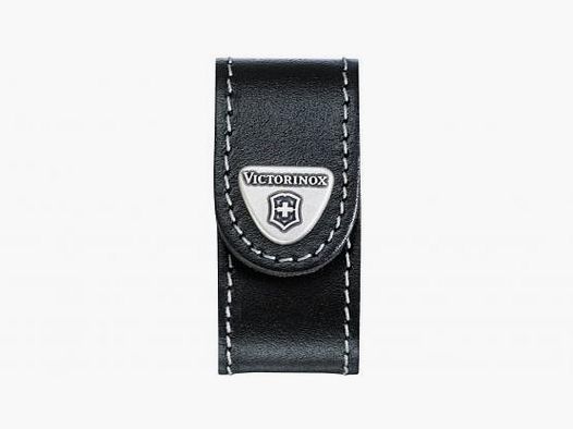 Victorinox Leder-Gürteletui Schwarz