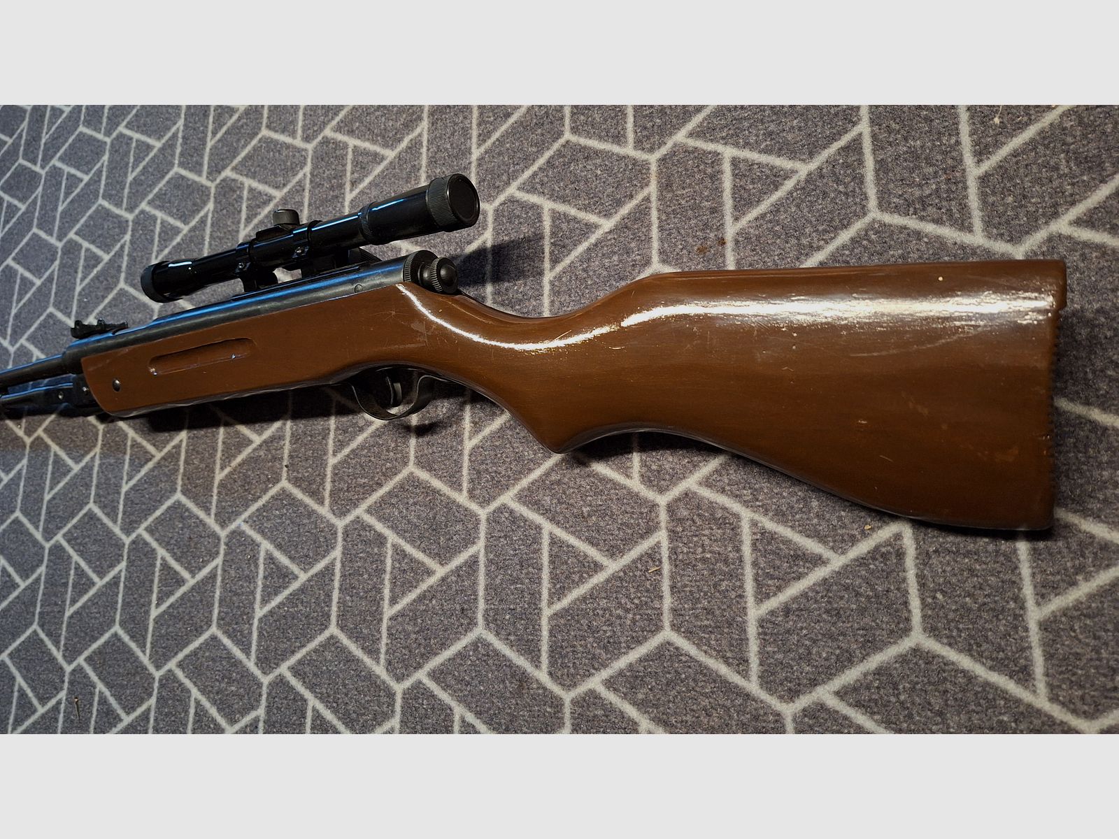 Carabina de aire comprimido Umarex Modelo 65D de palanca inferior ¡Como nueva!