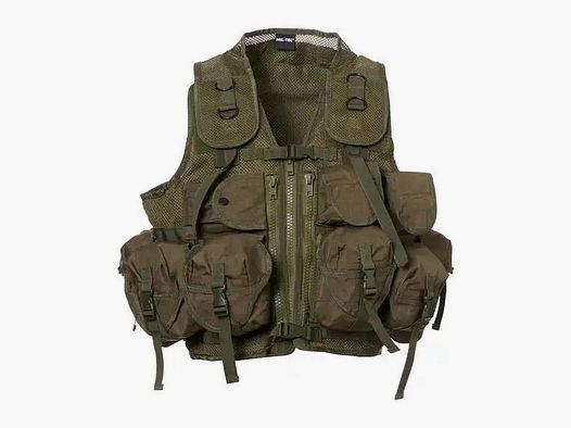 Mil-Tec Einsatzweste Tactical Oliv