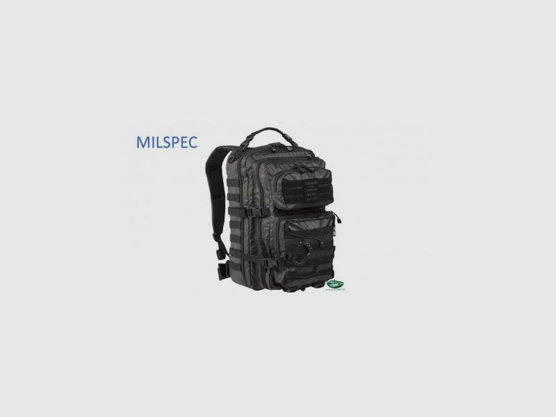 MILSPEC TACTICAL Rucksack schwarz 36 Liter