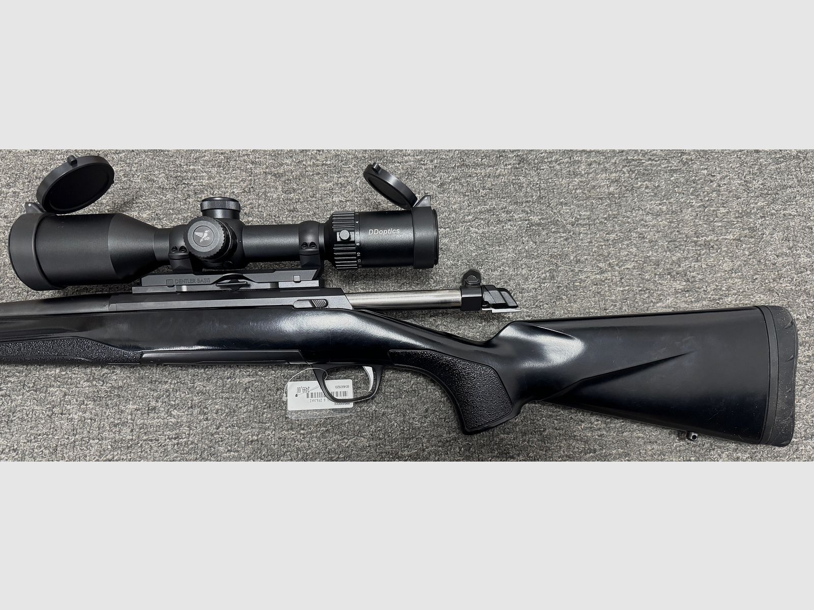 Browning X-Bolt .30-06 with muzzle thread, riflescope