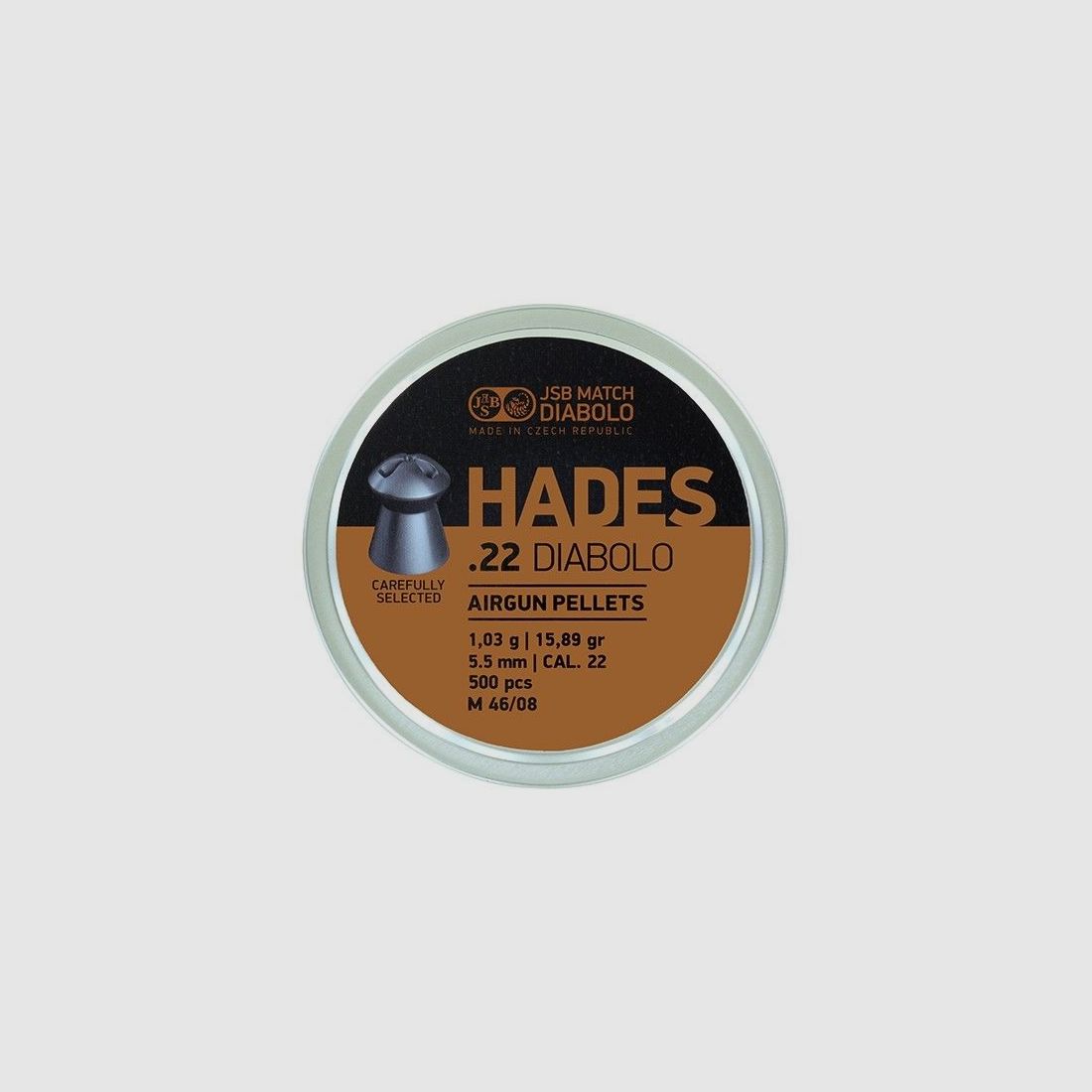 JSB Hades .22 Diabolo |5,5 mm| 15,89 Grain| 500 Stück