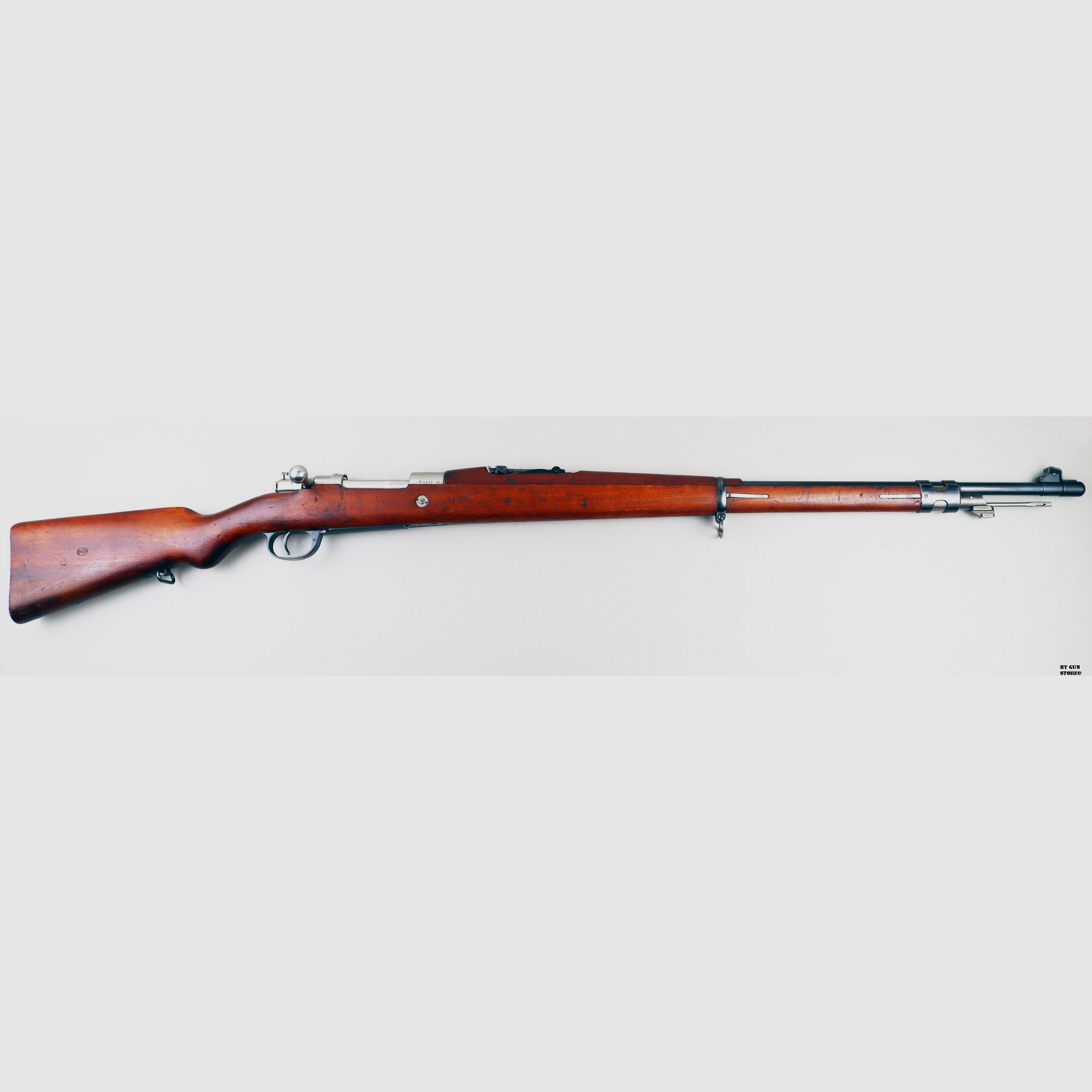 Rifle DWM mod. Mauser Argentino 1909 cal. 7.65×53 serial number H4155, image 12 of 21