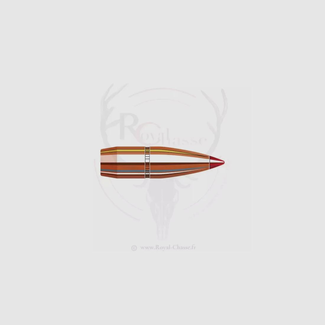 100 proiettili Cal.30 D.308 150Grs SST HORNADY