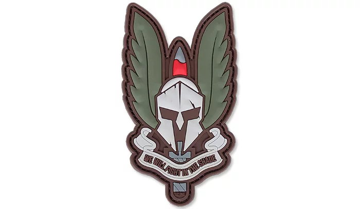 3D-Aufnäher – Spartan – Grün – 101 Inc., Bild 2 von 2