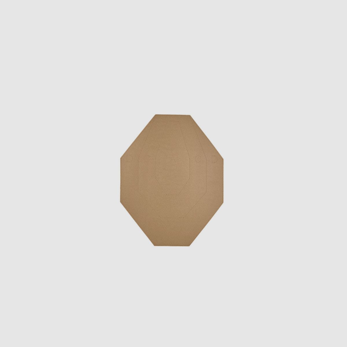Eemann Tech wasserdichtes IPSC-Ziel TAN-WEISS - 50 Stück-Packung, Bild 1 von 3