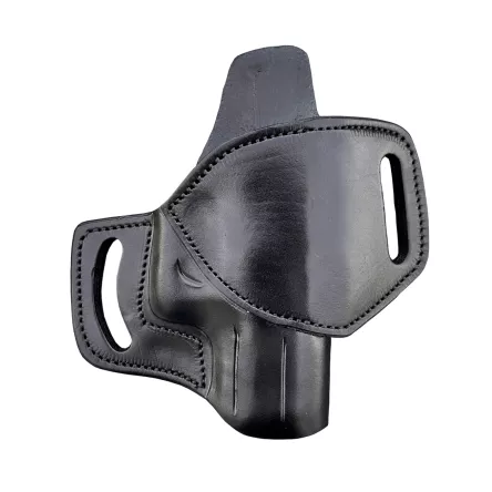 Old Fox – schwarze Leder-Pistolenholster im Schmetterlingsstil (verschiedene Waffenmodelle), Bild 1 von 2