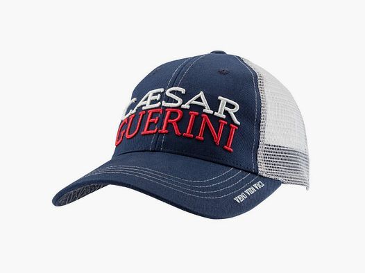 Casquette Caesar Guerini bleue et grise mesh