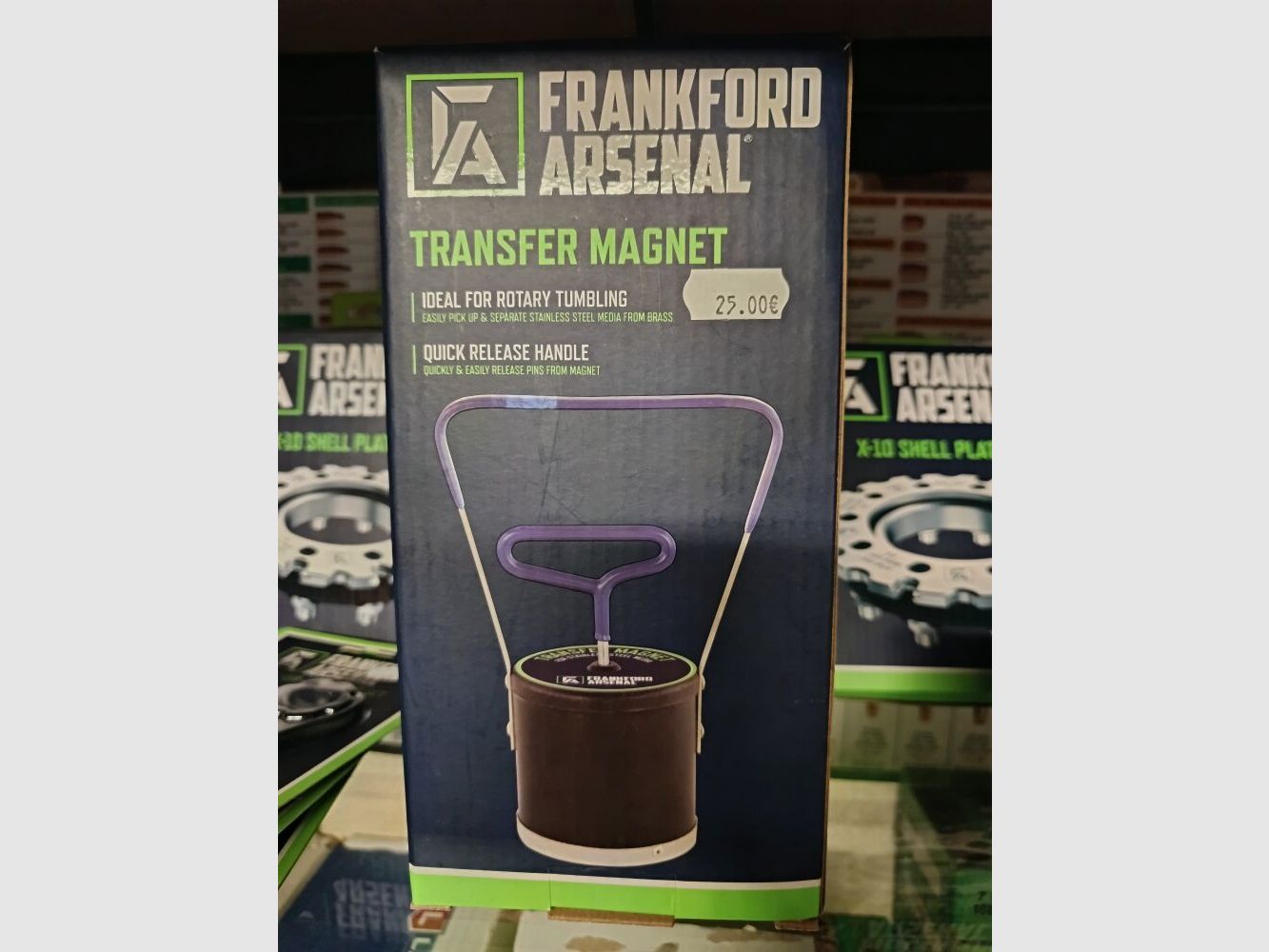 Frankford Arsenal Transfer Magnet Hülsenreinigung