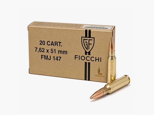 Amunicja Fiocchi kal. 7.62x51 / 308Win FMJ