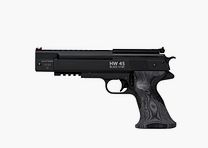 Pistola de aire Weihrauch HW 45 Black Star cal. 4,5mm