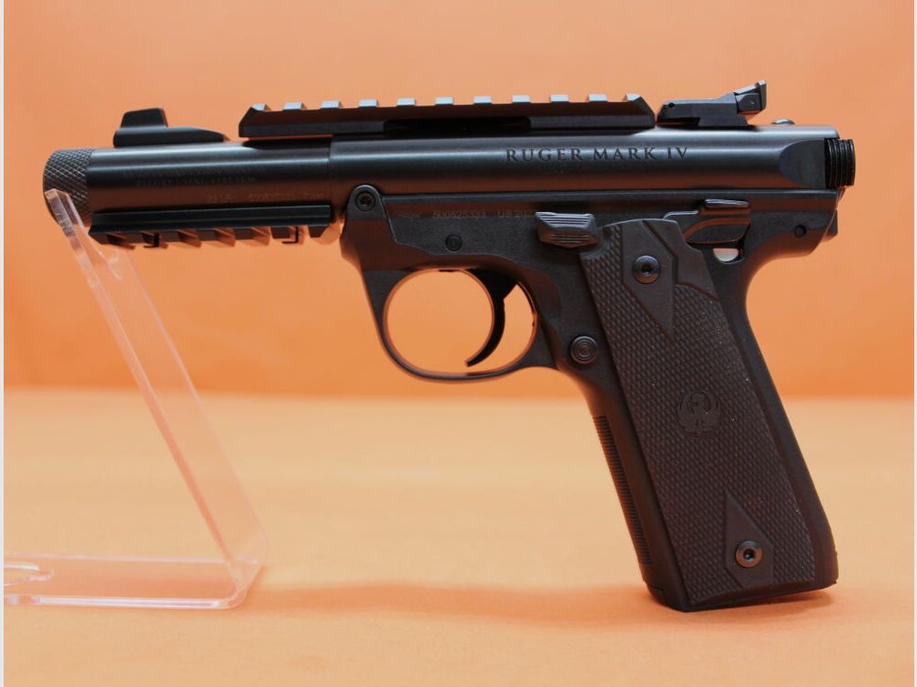 Ruger Ha.Pistole .22lr Ruger MARK IV 22/45 Tactical 4,4" Lauf/ Gewinde 1/2-28 (.22lfB/.22L.R. MK4)
