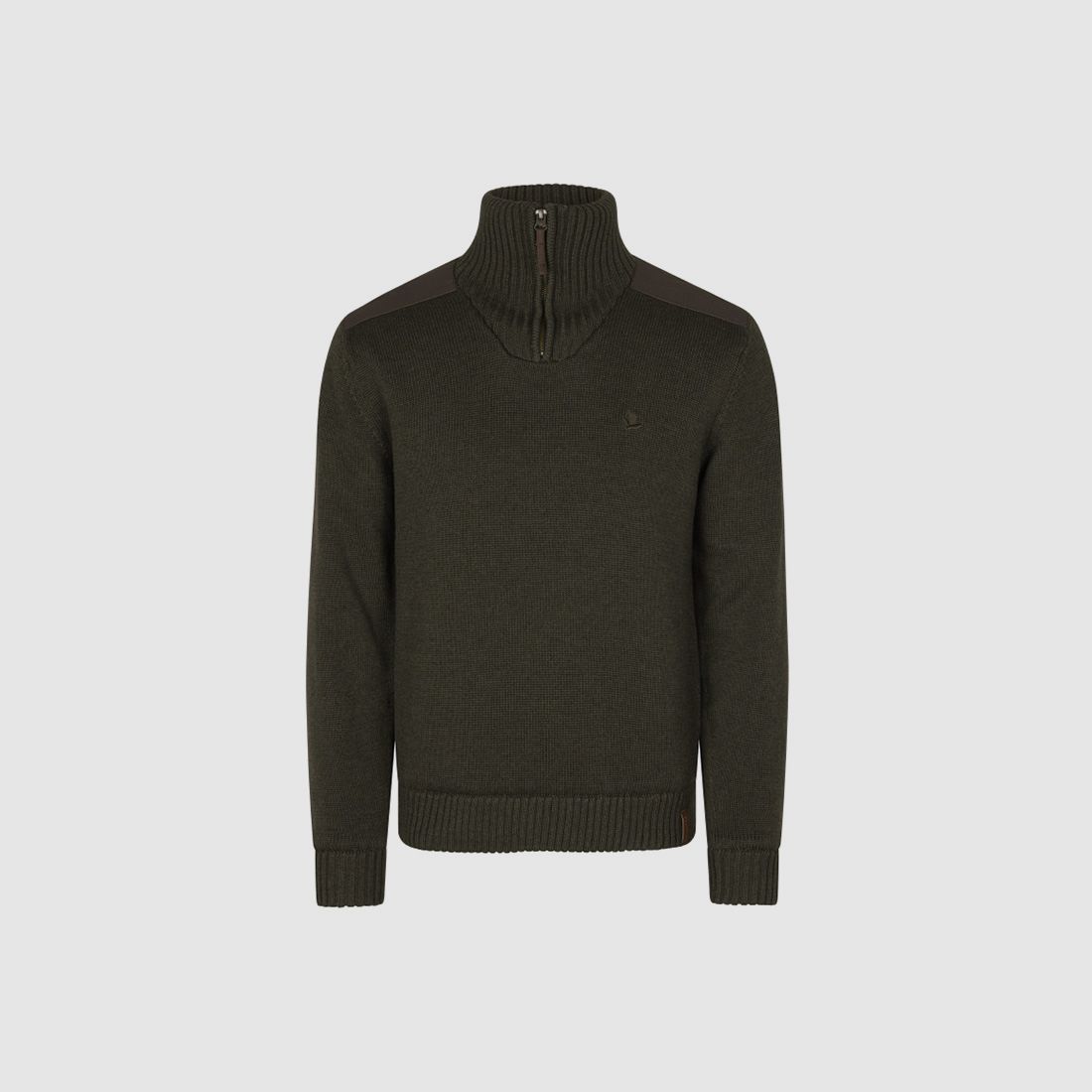 Seeland Haze Windbreaker Knit grizzly brown Pullover i dzianina dla mężczyzn
