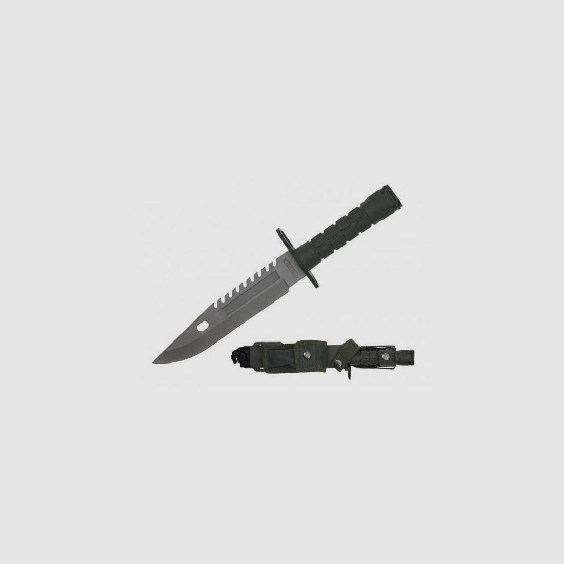 Survival knife bayonet M-9 including sheath