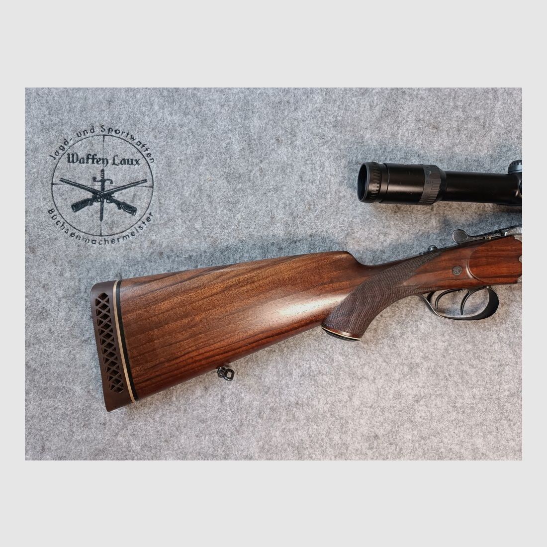 Vierling! BÜHAG Suhl Handwerksarbeit GDR Mod. Vierling ! Top Zustand mit ZF Zeiss Diavari 2,5-10x50