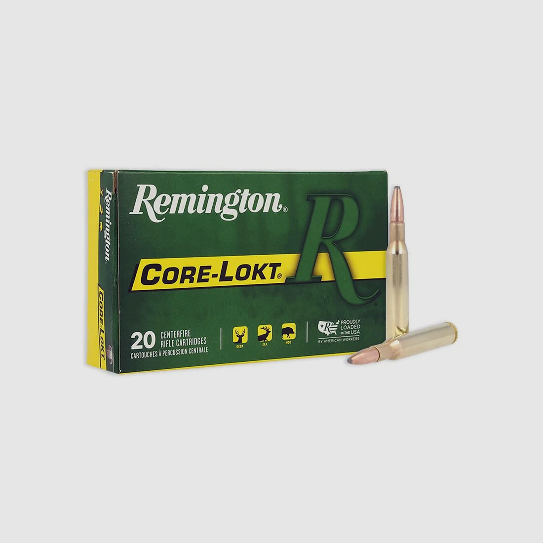 Remington Geweerpatronen .270 Win. 8,40g Pointed Soft Point Core Lokt Core-Lokt