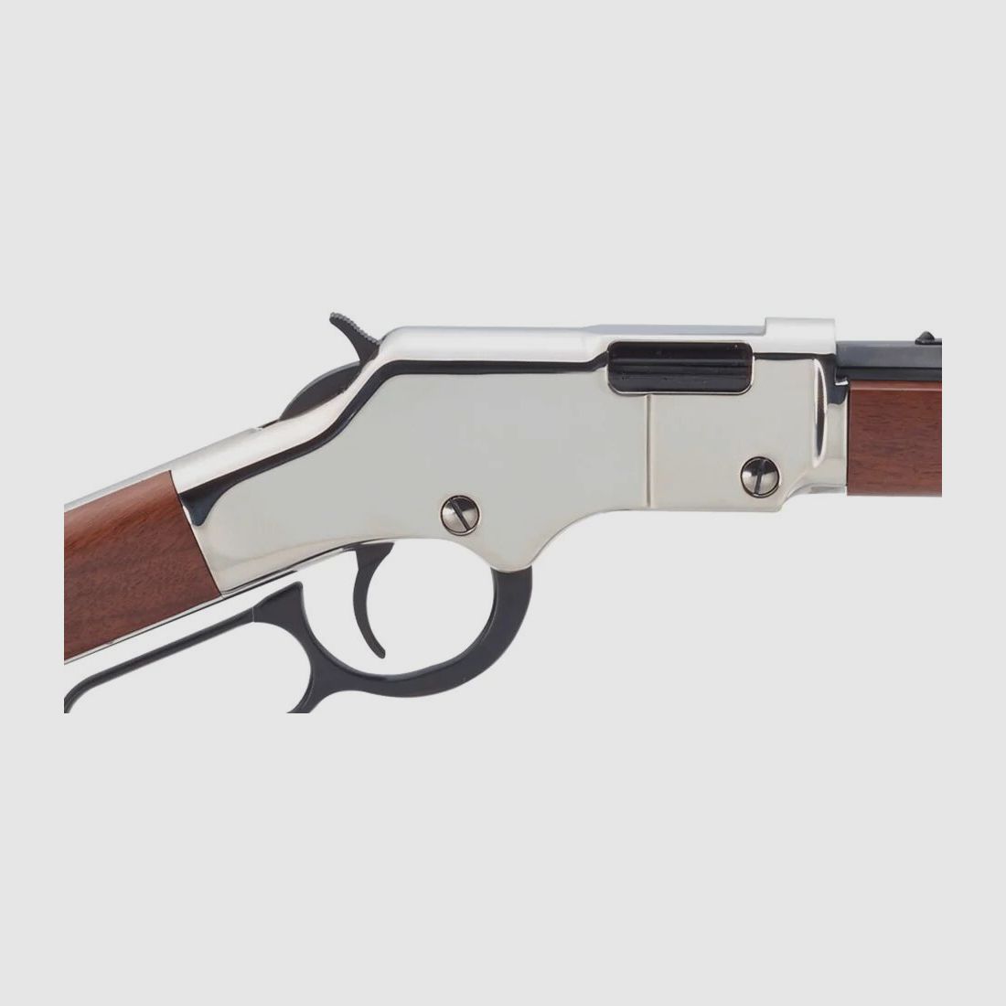 Henry	 Golden Boy Silver Rifle Lever Action - .22 lfb