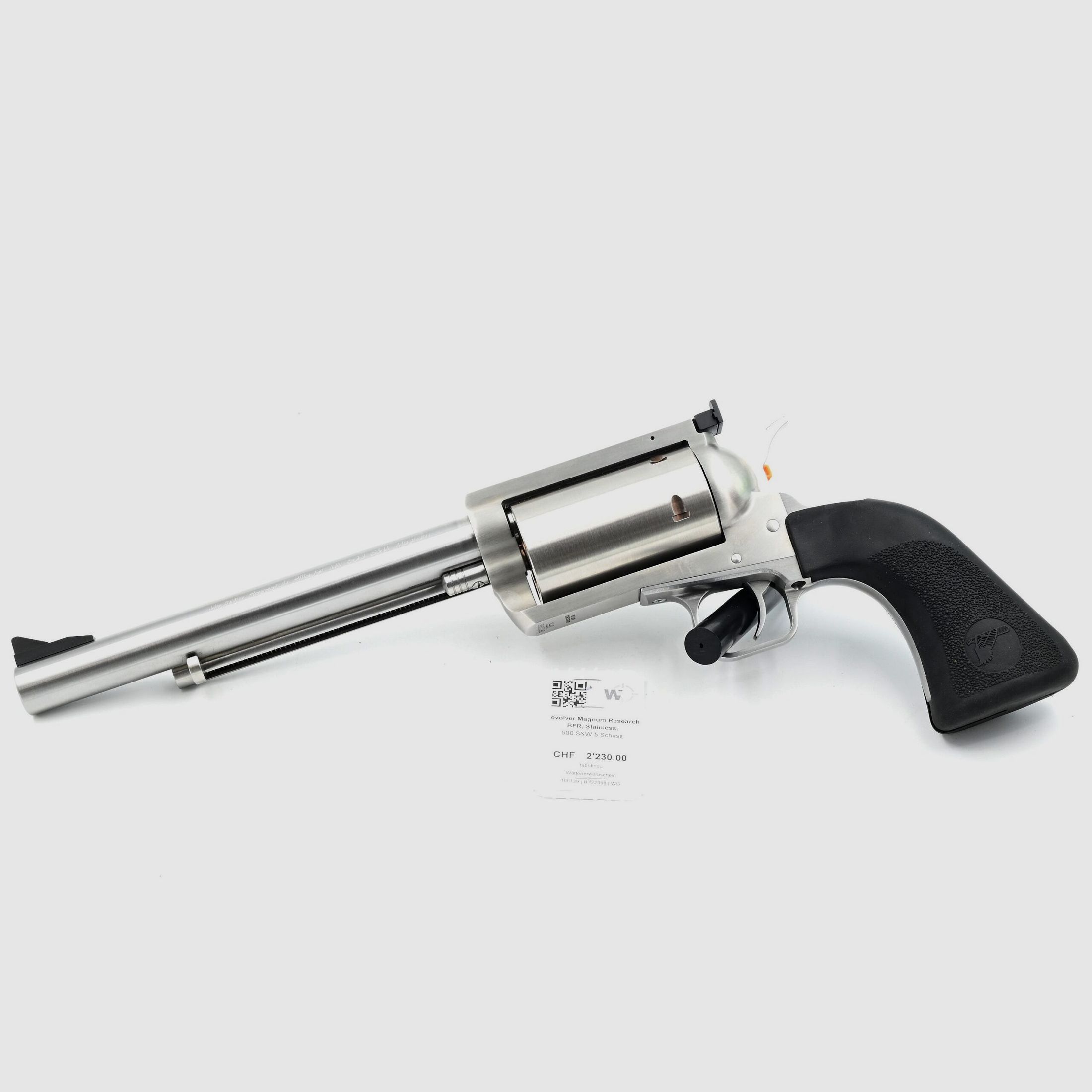 Revolver Magnum Research BFR, Acier Inoxydable, .500 S&W, 5 Coups, image 1 sur 2