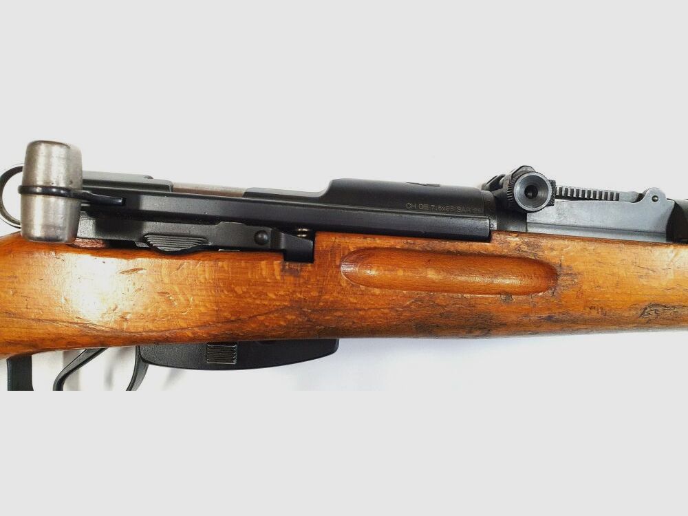 Bern Weapons Factory Repeating Rifle Bern Weapons Factory Swiss K31 Caliber 7.5x55 Swiss complete matching numbers + bayonet