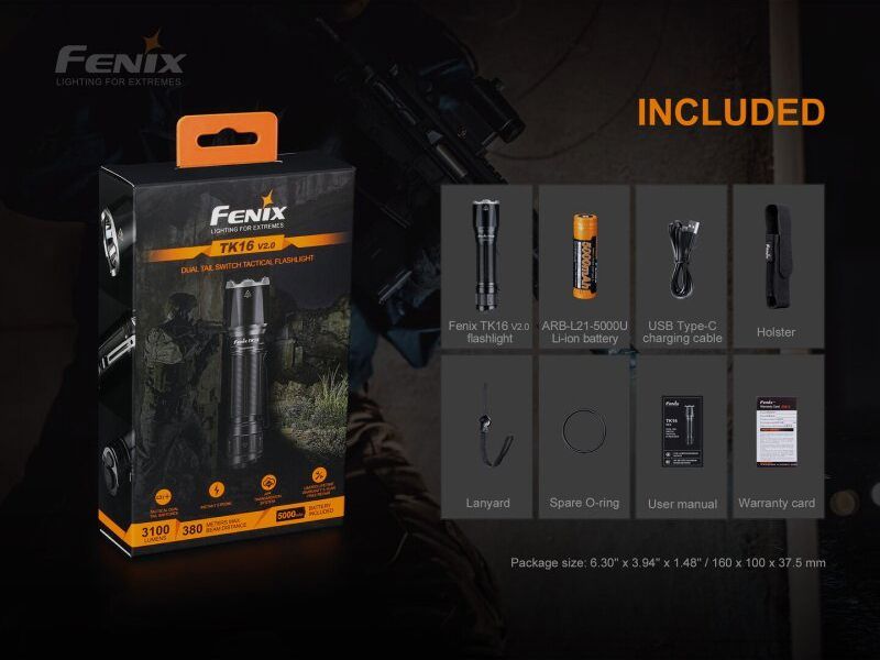 Fenix Flashlight TK 16 V2.0, image 4 of 4