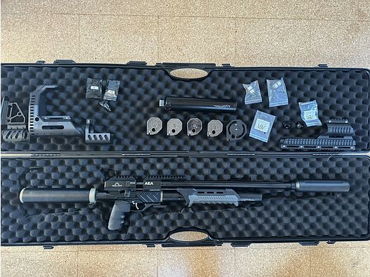 AEA Megalodon cal. .50 – Komplettset mit viel Zubehör
