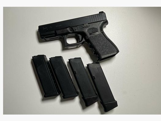 Glock 19 inkl. 4 Magazine 9mmLuger