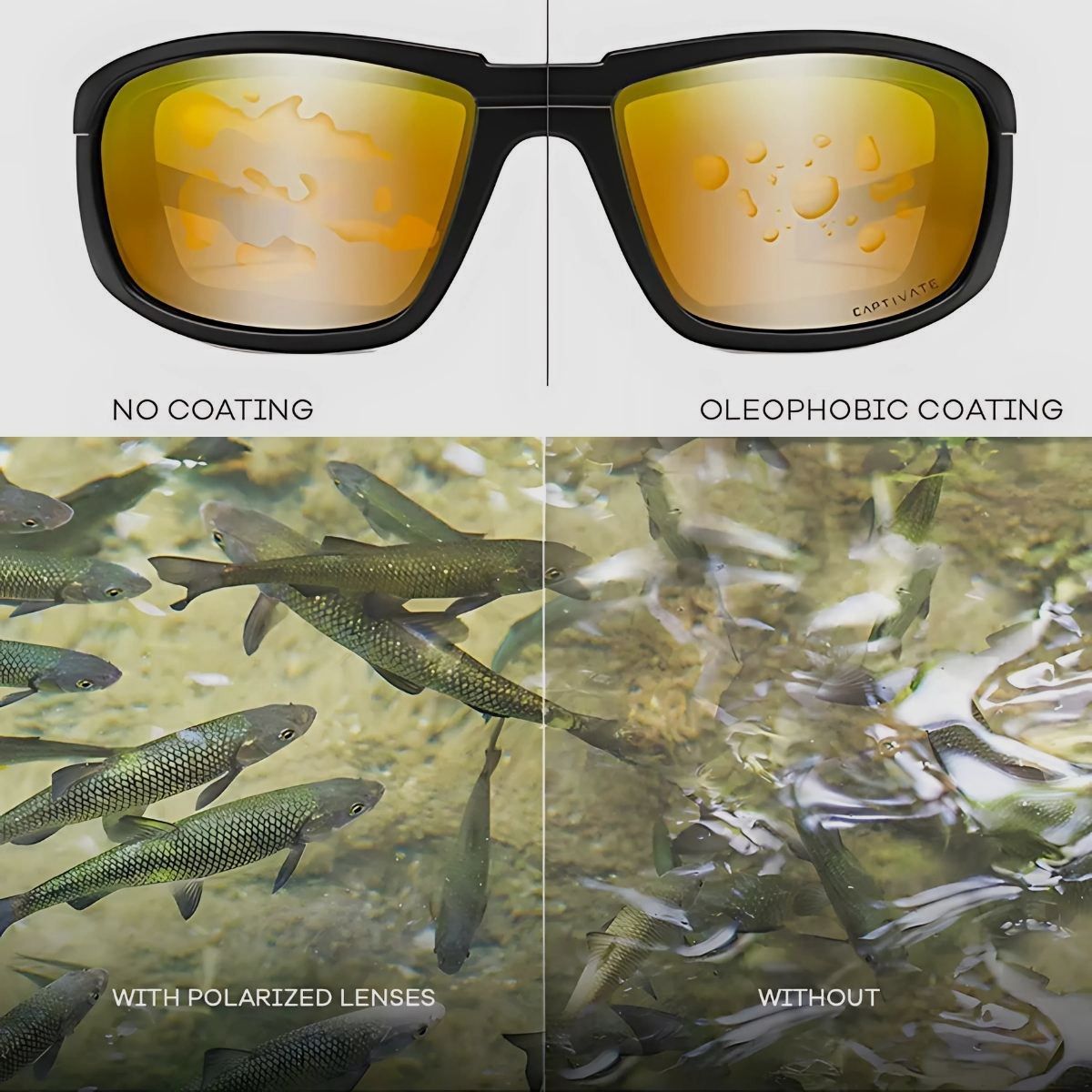 Wileyx - Bril WX GRID, Lens: Captivate Polarized Grey, Montuur: Matte Black - CCGRD08, afbeelding 9 van 9