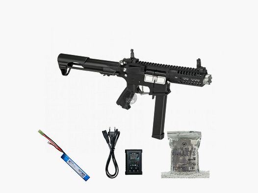 SET !!! Softair - Maschinenpistole - G & G ARP 9 0.5J Ice - ab 14, unter 0,5 Joule